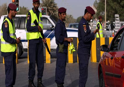 عناصر الشرطة في البحرين